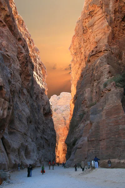 Petra- Jordânia — Fotografia de Stock