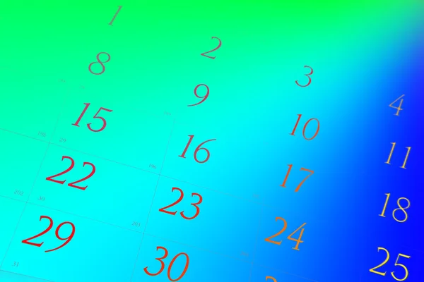 Calendar — Fotografie, imagine de stoc