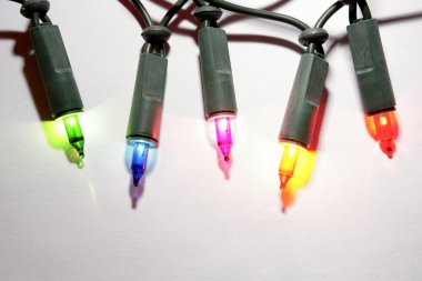 Christmas lights clipart