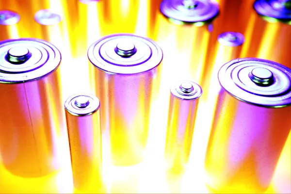 Batteries — Stock Photo, Image