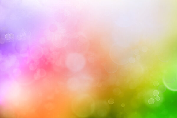 Surreal multi colored blurred background