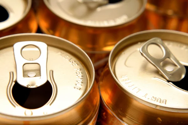 Cans — Stock Photo, Image