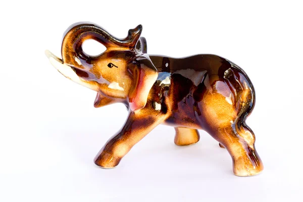Ceramic elephant — Stock Photo, Image