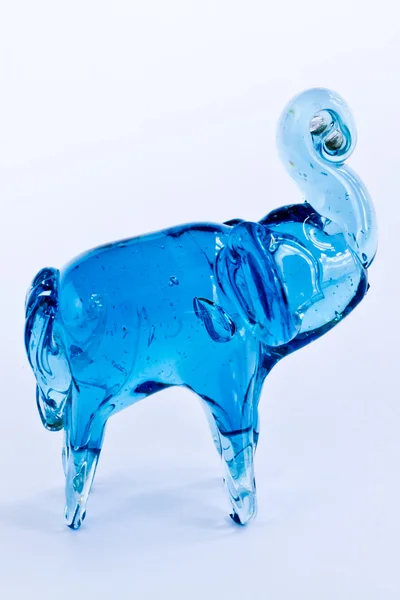 Crystal elephant — Stock Photo, Image