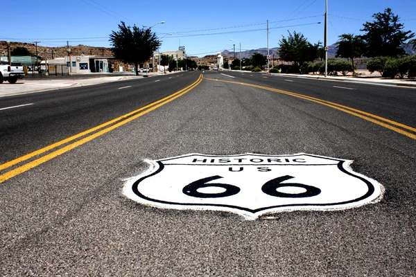Downtown Route 66 Stock-foto
