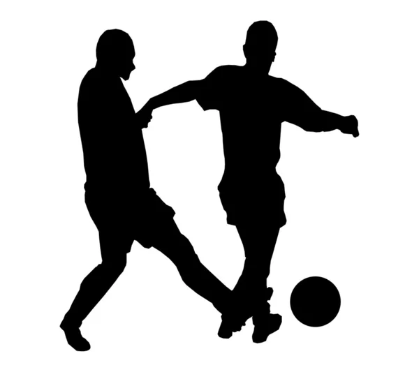 Illustration of playing soccer — Stock Photo, Image