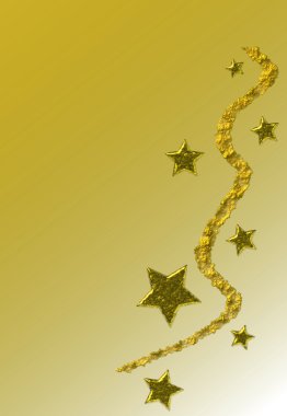 Yellow Christmas background clipart