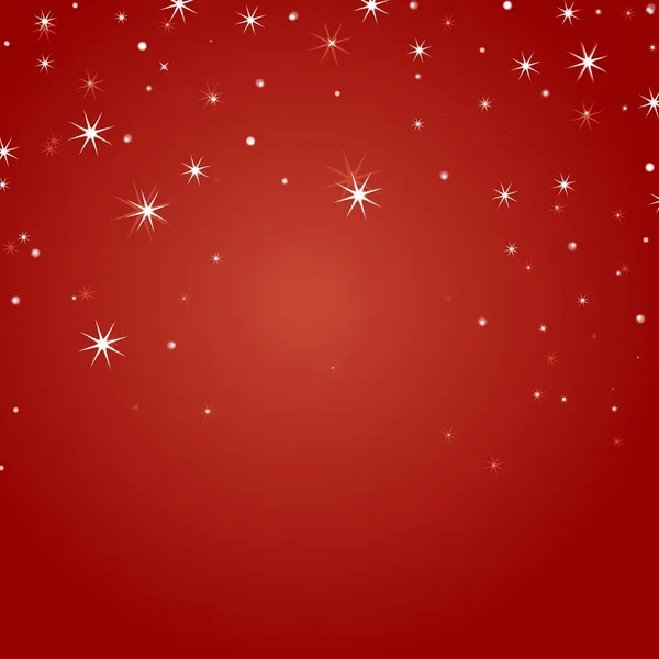 Tarjeta de regalo de Navidad en rojo — Foto de Stock