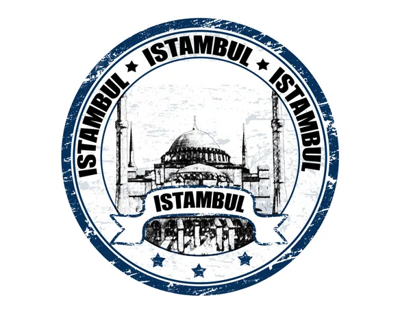 Istambul stamp — Stock Vector