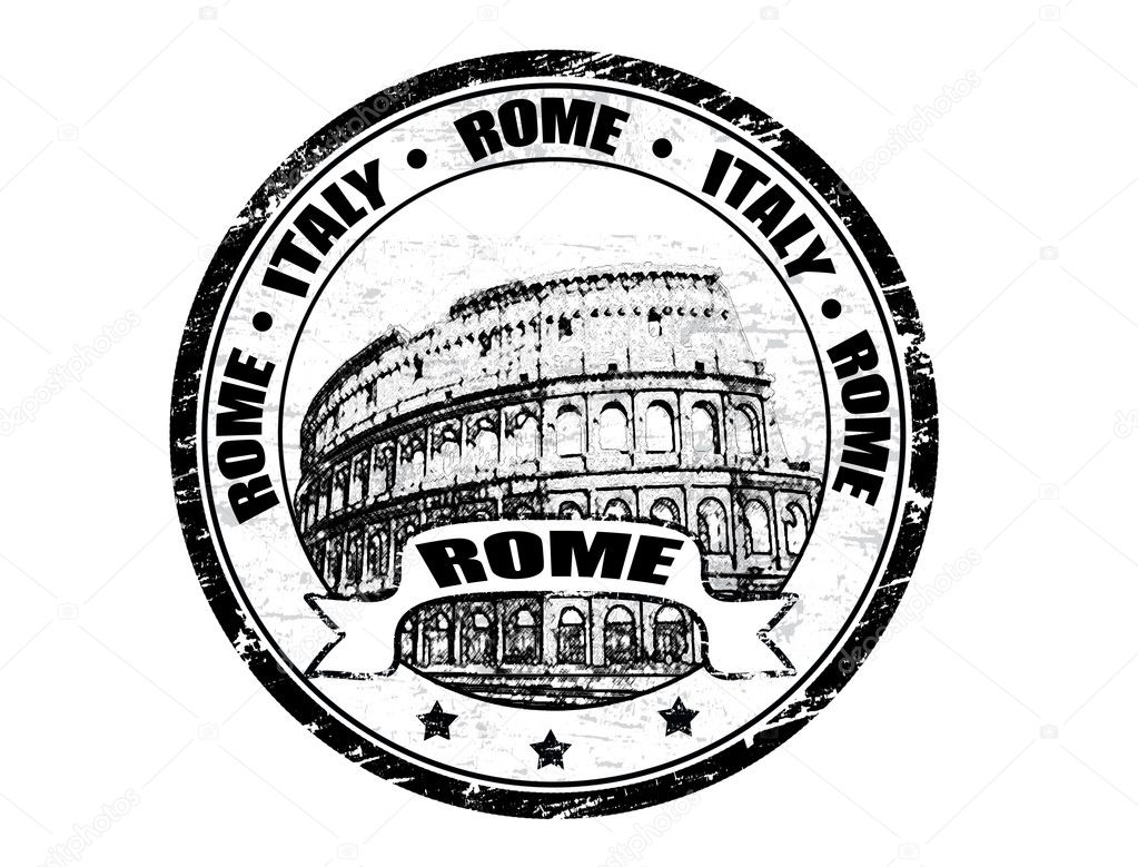 Rome stamp