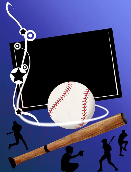 Baseball-Banner — Stockvektor