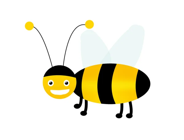 Včela — Stockový vektor