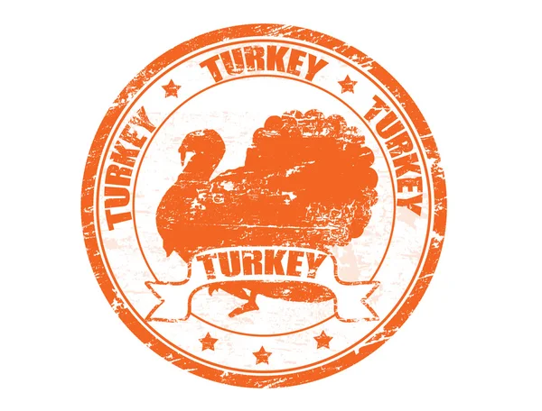 터키 우표 — 스톡 벡터