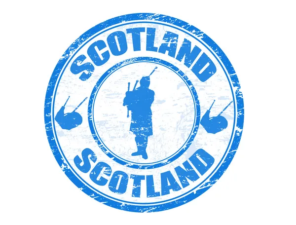 Scotland stamp — Stock Vector