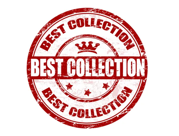 Best collection stamp — Stock Vector