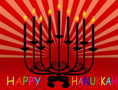 Happy Hanukka clipart