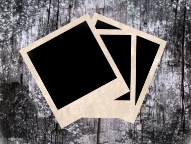 Vintage polaroids photo clipart