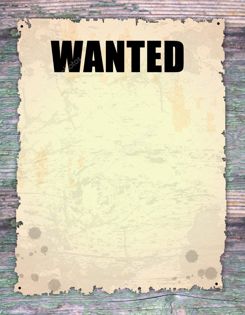 Wanted — Stock Photo © roxanabalint #4334802