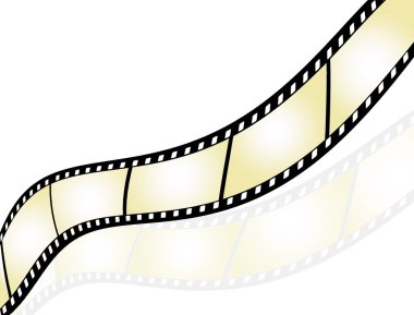 Film strip background clipart