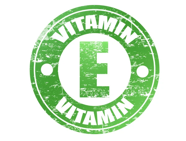 Vitamine E — Stockvector