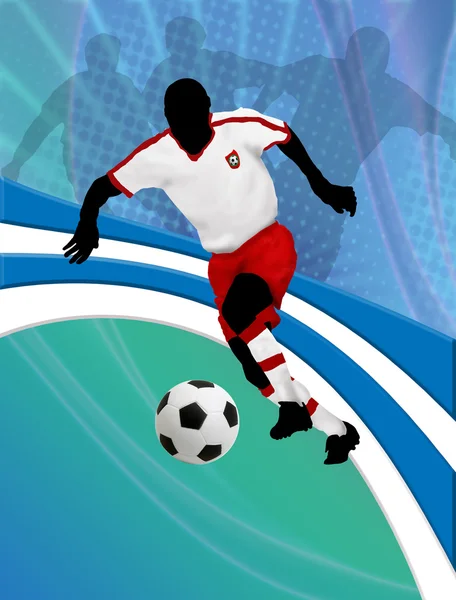足球设计海报 — 图库矢量图片