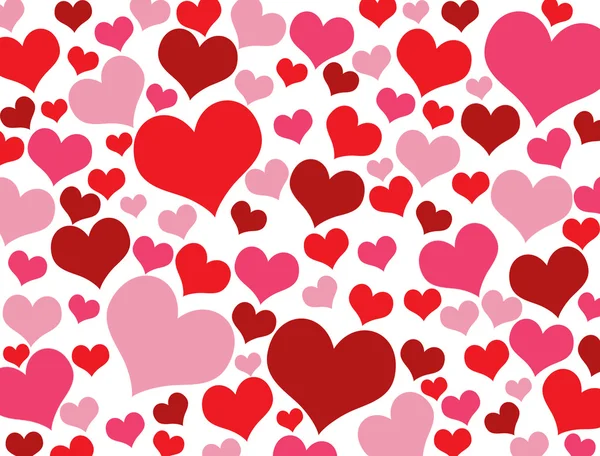 Valentine hjärtan konsistens — Stock vektor
