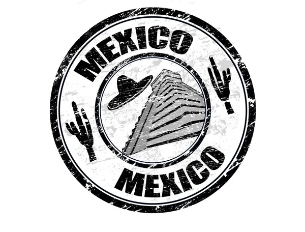 Mexico stamp — Stock Vector