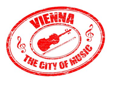 Vienna stamp clipart