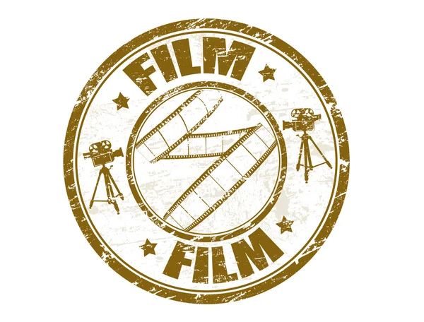 Film stamp — Stock Vector