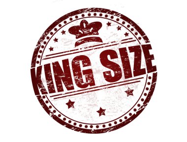 King Size stamp clipart