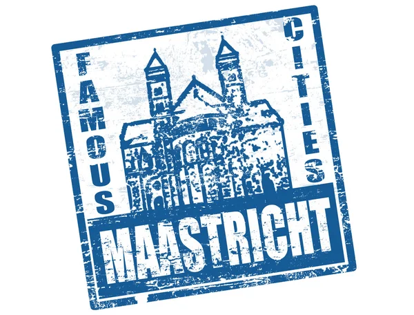 Timbre de Maastricht — Image vectorielle
