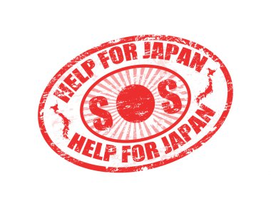 Japonya damga için yardım