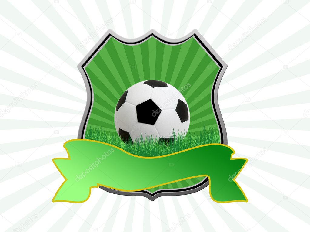 Escudos football imágenes de stock de arte vectorial | Depositphotos