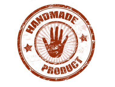 Handmade product stamp clipart