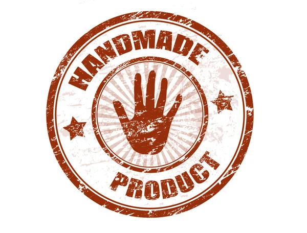 Pieczęć Handmade produkt — Wektor stockowy