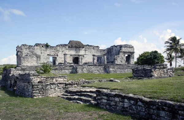 Руины Tulum Mexico 2 — стоковое фото