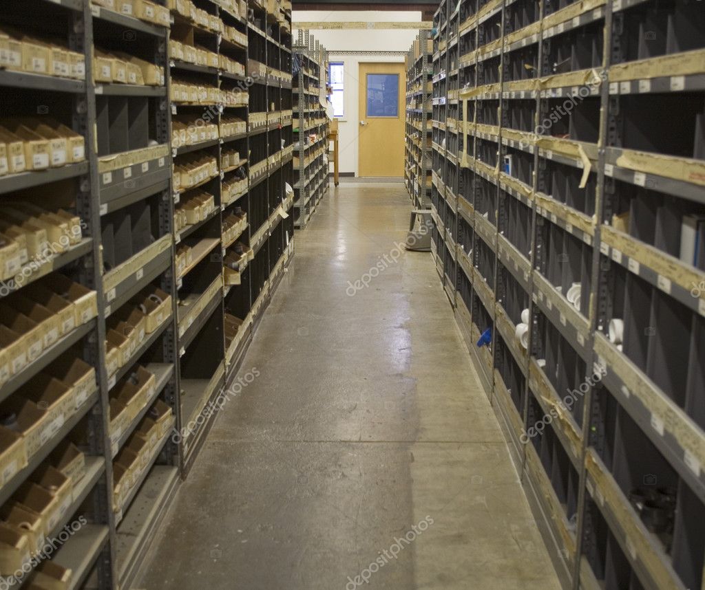 Warehouse industrial supplies — Stock Photo © ccotaphoto 4790195