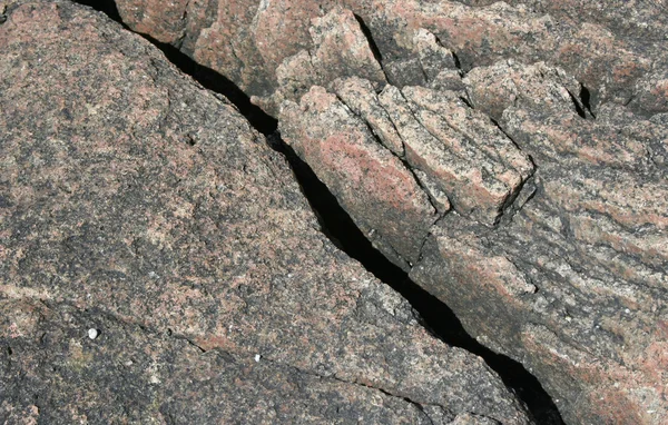 Nadmorski Tle Surowego Granitu — Zdjęcie stockowe