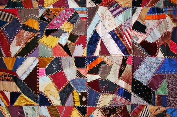 stock image Background antique quilt