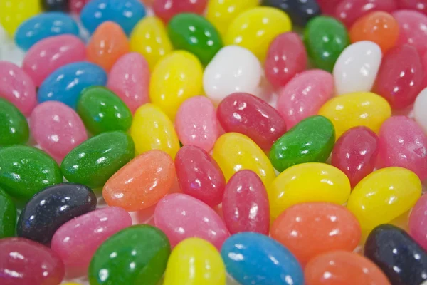 Easter jelly beans close up Royalty Free Stock Photos