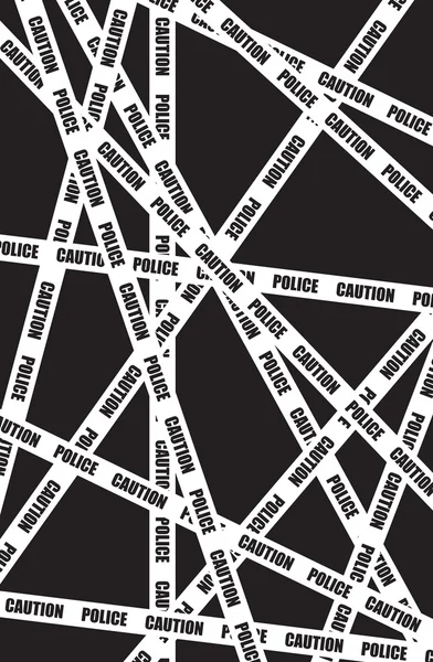Tape Polisi - Stok Vektor