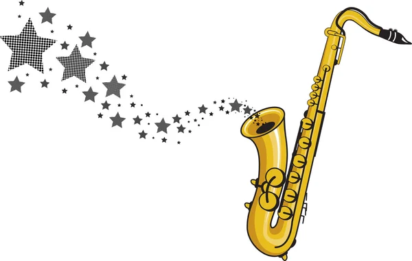 Saxofone —  Vetores de Stock