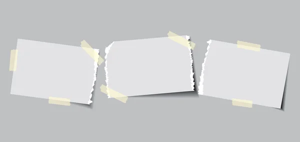 Papier déchiré — Image vectorielle