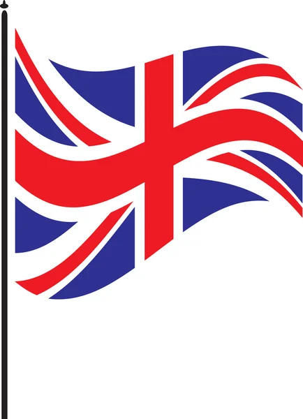 Britse vlag — Stockvector