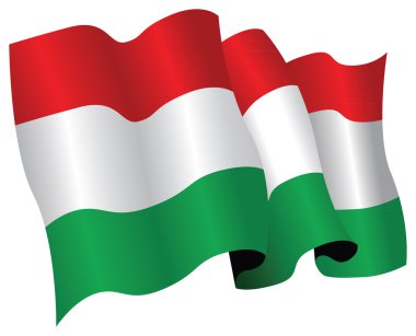 Hungary flag clipart