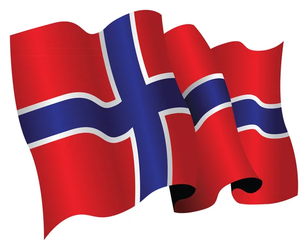 Bandera de Noruega —  Fotos de Stock