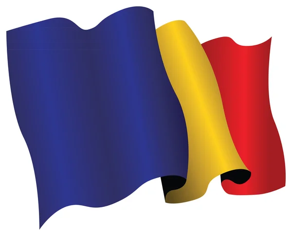 Rumanía bandera —  Fotos de Stock