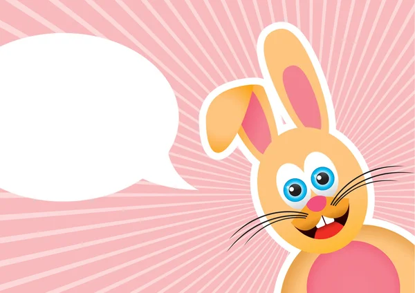 Conejo Pascua Dibujos Animados —  Fotos de Stock