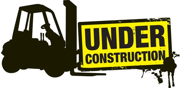 Construction Forklift Truck — Stock Photo, Image