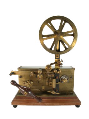 Antique telegraph isolated clipart